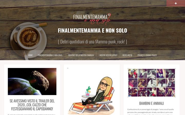 Screenshot of finalmentemammaenonsolo.it
