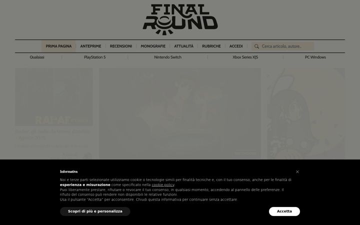 Screenshot ta' finalround.it