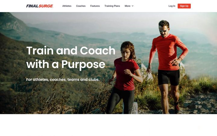 Screenshot of finalsurge.com