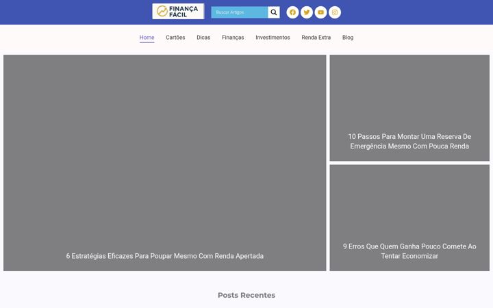 Screenshot of financafacil.com