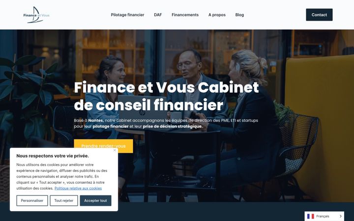 Screenshot of finance-et-vous.fr