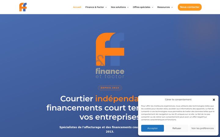 Screenshot of finance-factor.fr