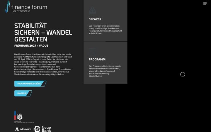 Screenshot of finance-forum.li