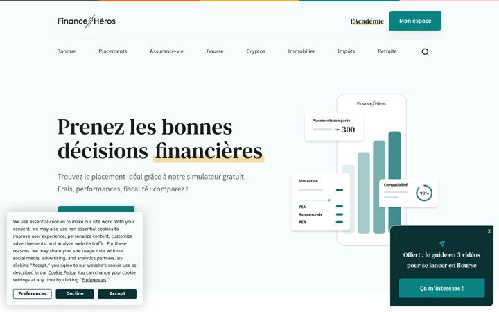 Screenshot of finance-heros.fr