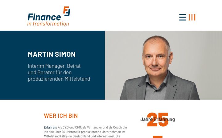 Screenshot of finance-in-transformation.de