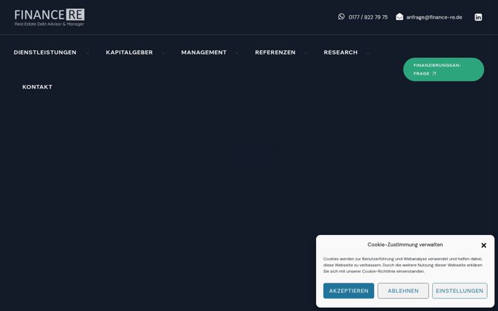 Ekrano kopija finance-re.de
