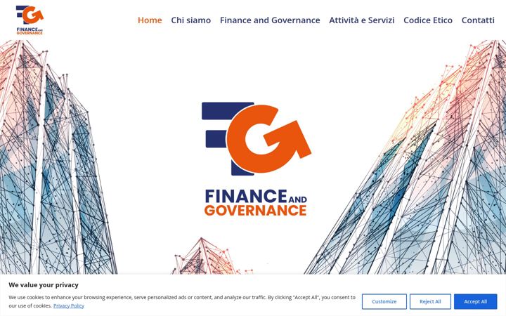 Screenshot ta' financeandgovernance.it