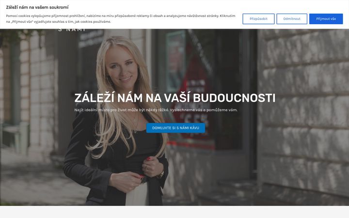 Screenshot of financearealitysnami.cz