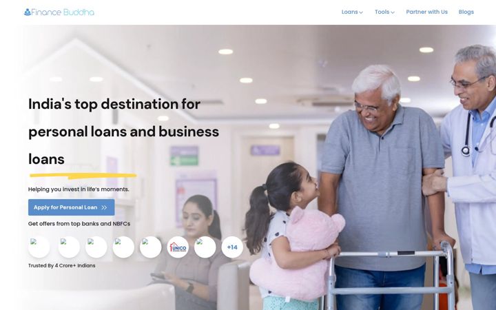 Screenshot di financebuddha.com