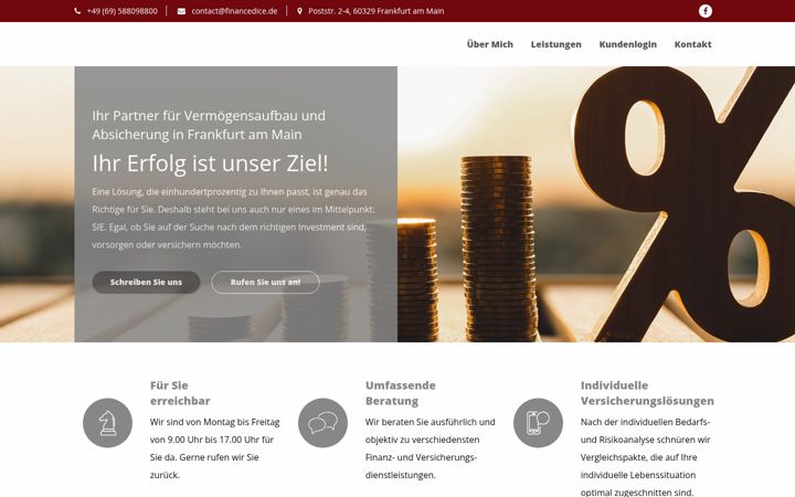 Ekrano kopija financedice-beratung.de