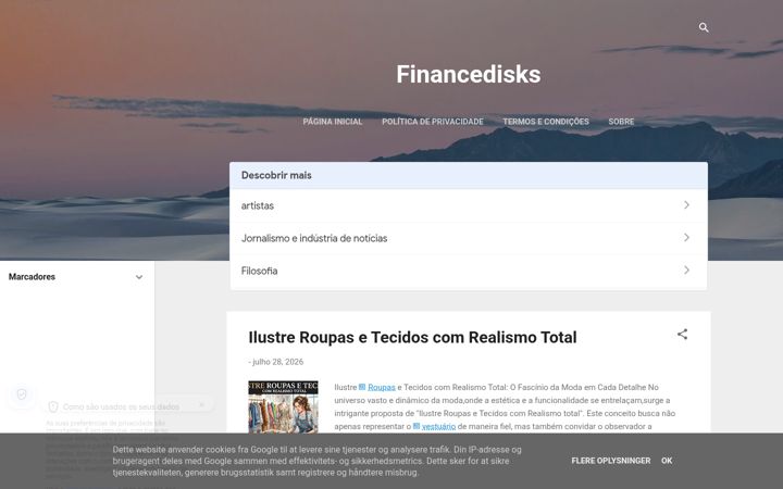 Screenshot of financedisks.com
