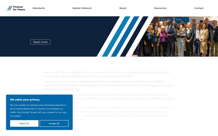 Screenshot of financeforpeace.org