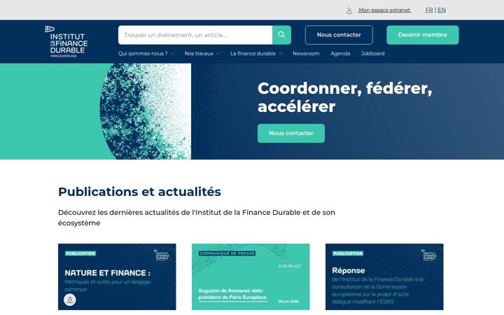 Screenshot of financefortomorrow.com