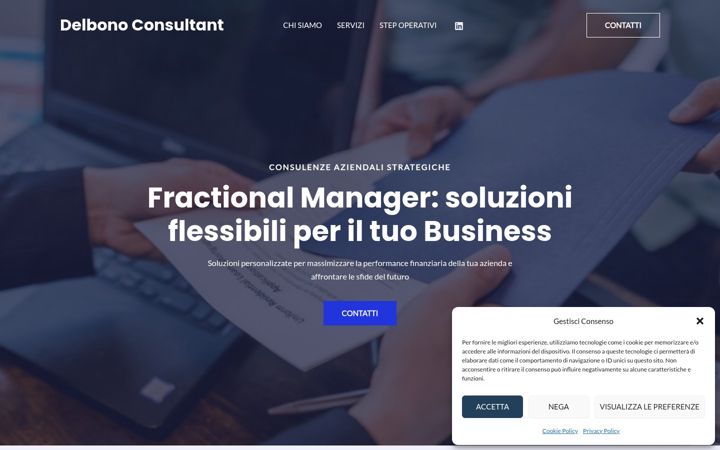 Screenshot of financefractional.it