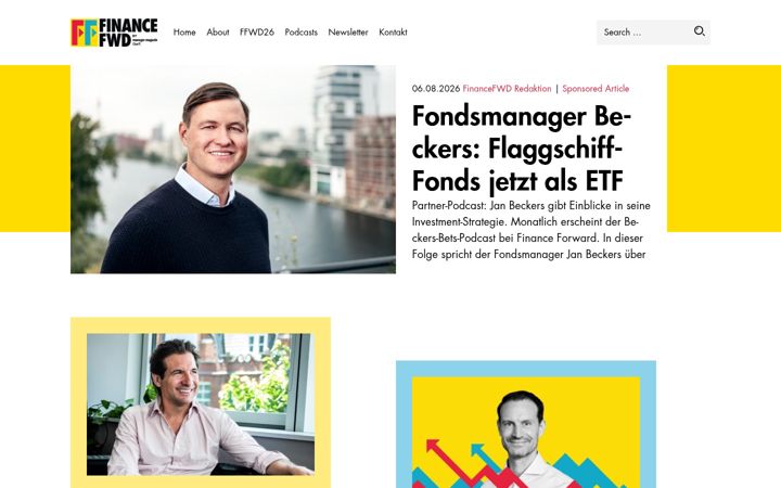 Screenshot of financefwd.com