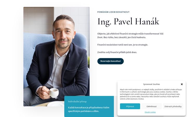 Screenshot of financehanak.cz
