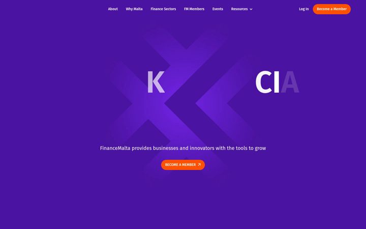 Screenshot of financemalta.org