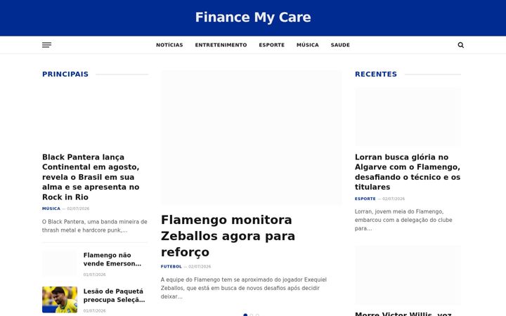 Screenshot of financemycare.com
