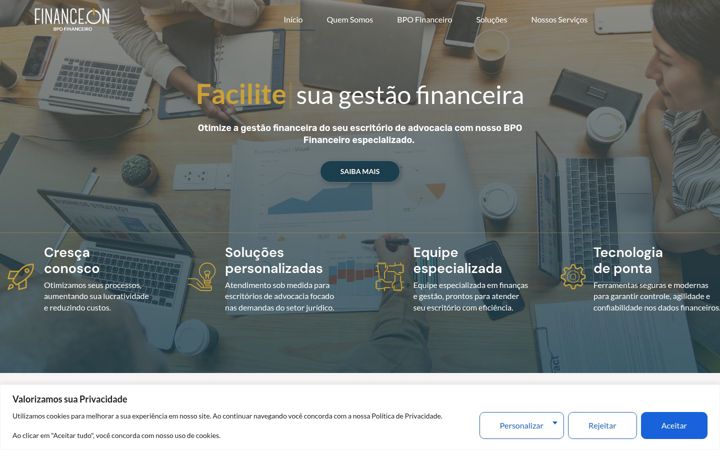 Zrzut ekranu financeonbpo.com.br