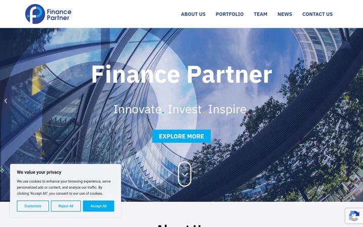 Screenshot of financepartner.org