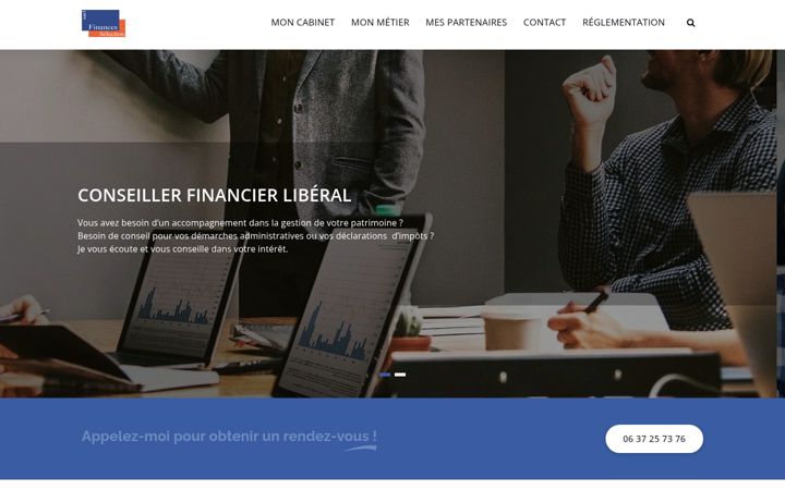 Screenshot of financesselection.fr