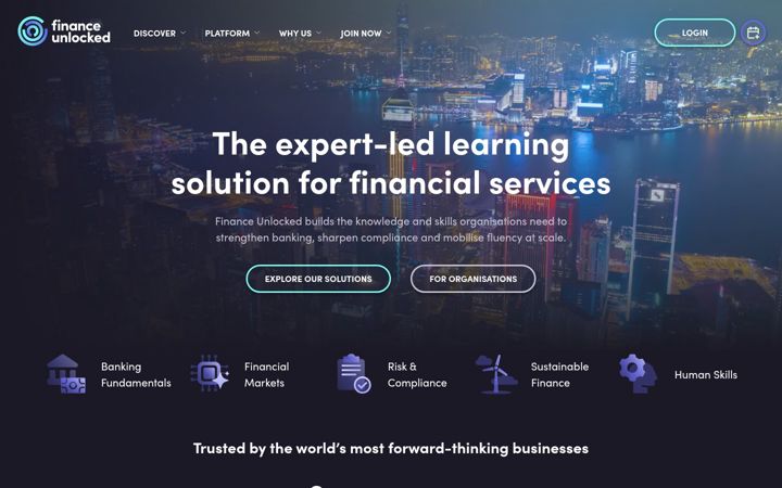 Screenshot of financeunlocked.com