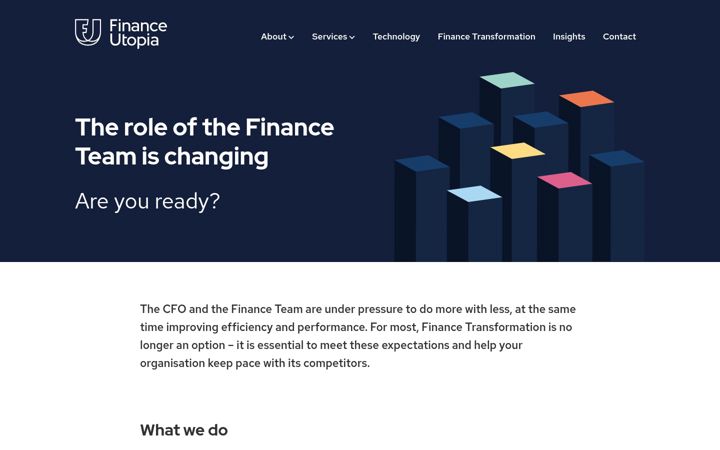 Screenshot of financeutopia.co.uk