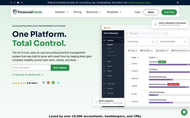 Captura de pantalla de financial-cents.com