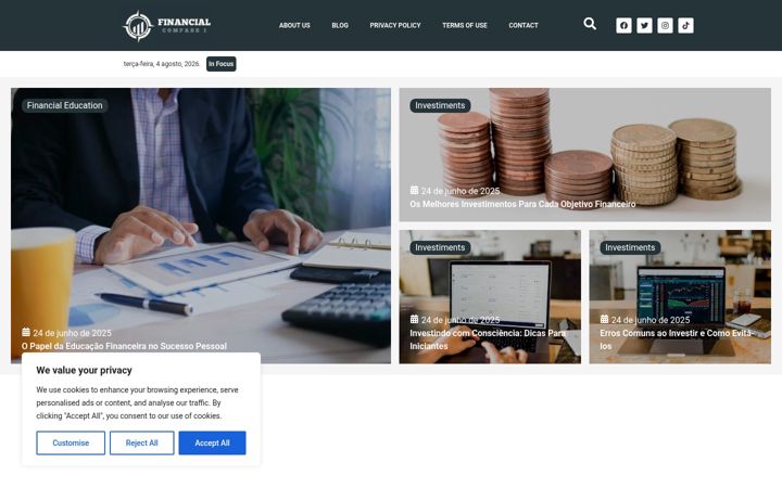 Screenshot of financialcompass1.com