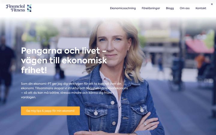 Screenshot of financialfitness.se