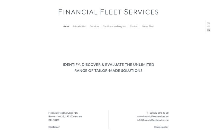 Screenshot of financialfleetservices.eu