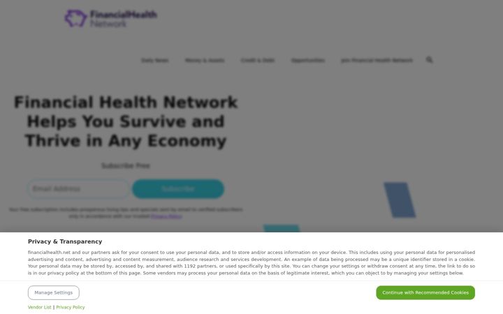 Screenshot of financialhealth.net