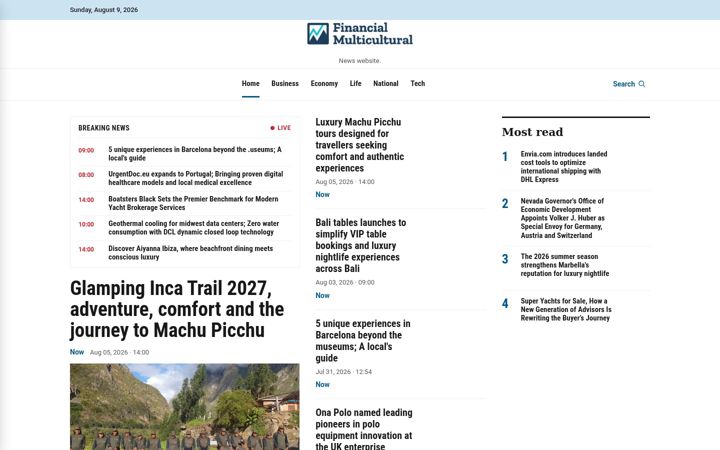 Screenshot of financialmulticultural.com