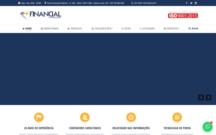 Zrzut ekranu financialnet.com.br