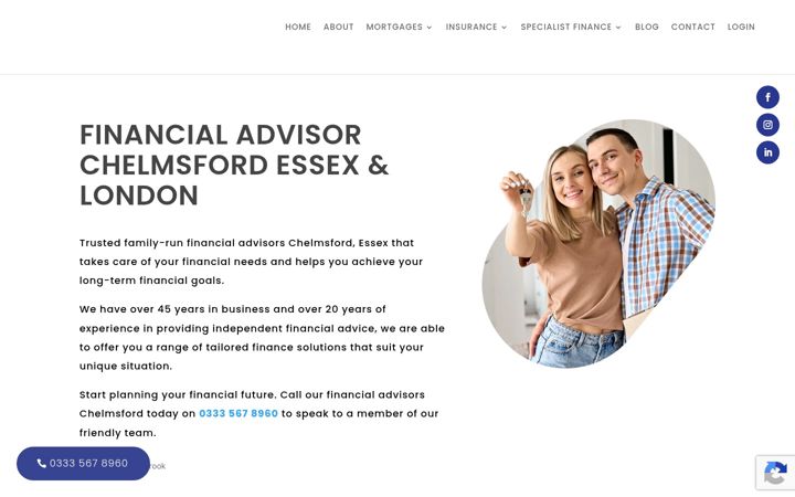 Screenshot of financialservicesolutions.co.uk
