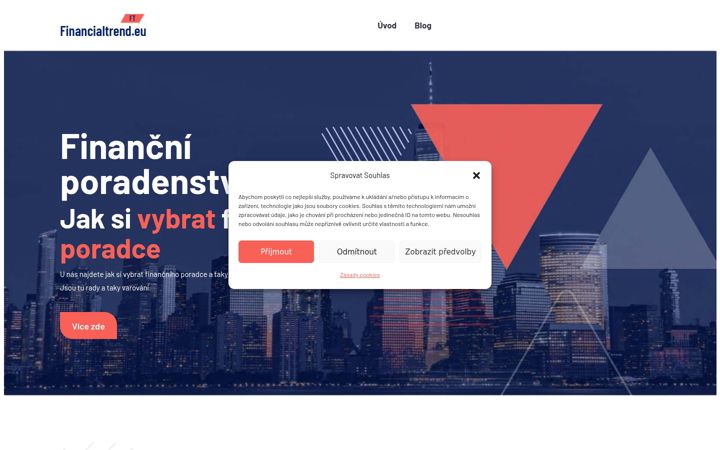 Screenshot of financialtrend.eu
