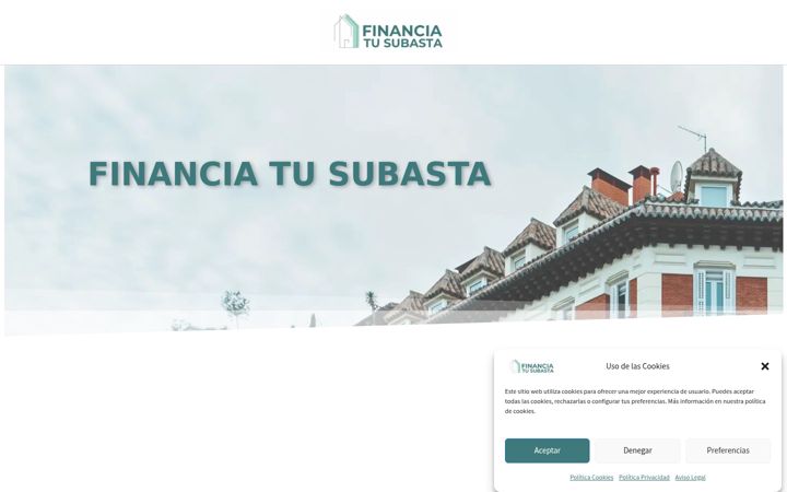 Screenshot of financiatusubasta.com