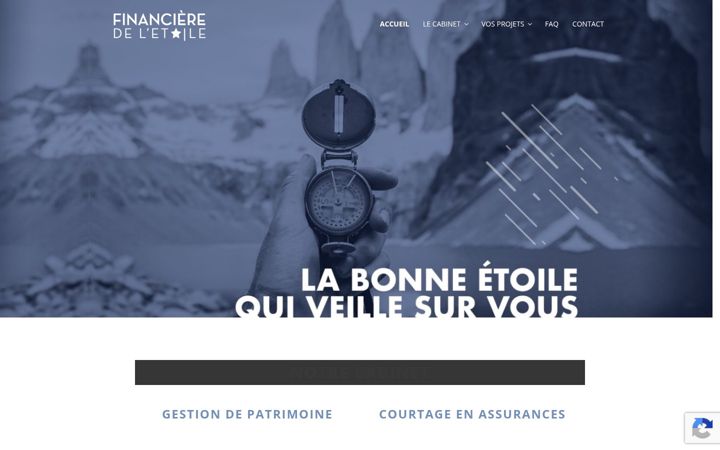 Screenshot of financieredeletoile.fr