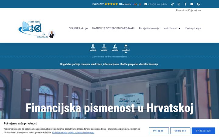 Screenshot of financijski.hr