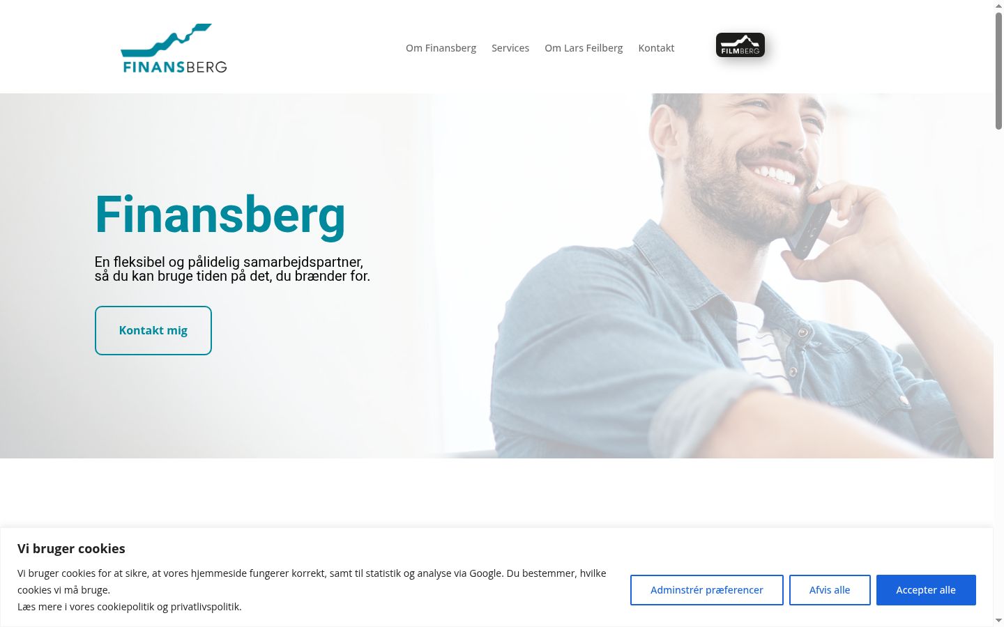 Screenshot des Einwilligungsbanners vor jeglicher Interaktion