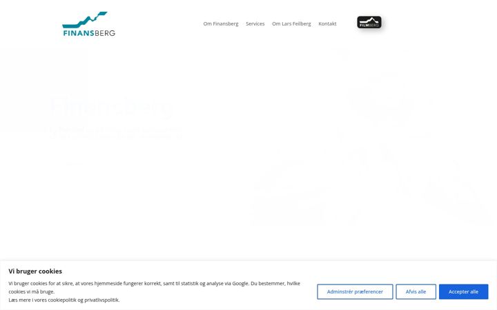 Screenshot of finansberg.dk