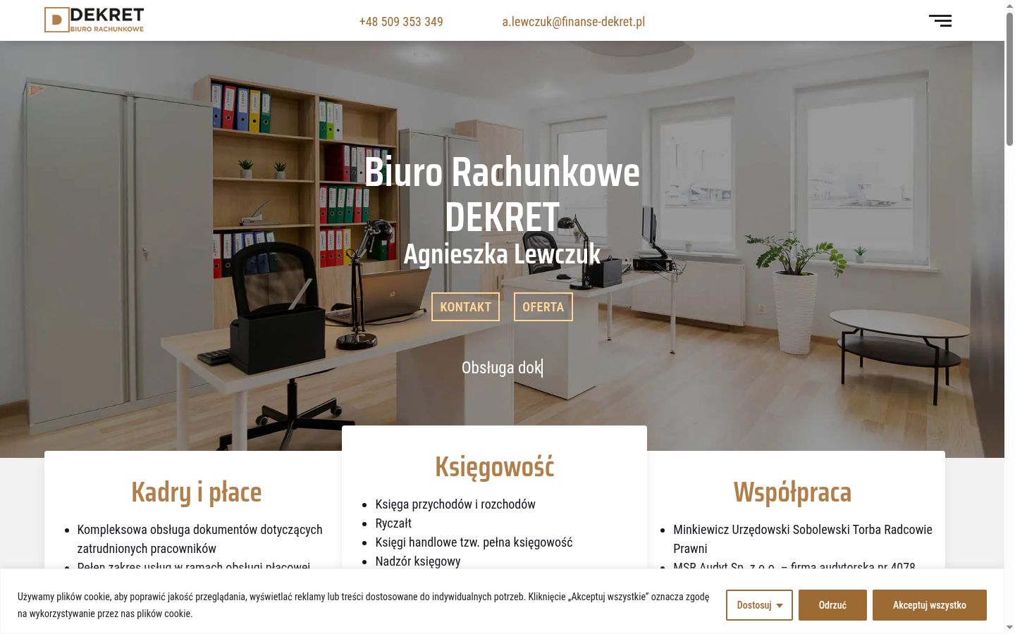 Screenshot tal-banner tal-kunsens muri qabel kwalunkwe interazzjoni