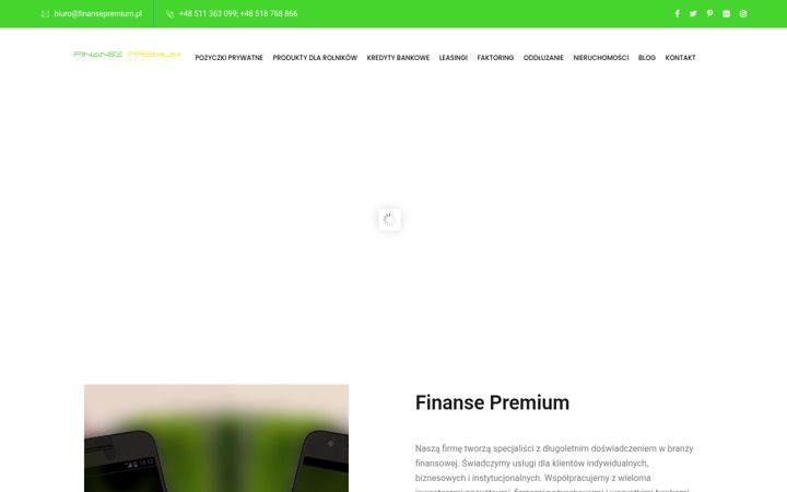 Screenshot of finansepremium.pl