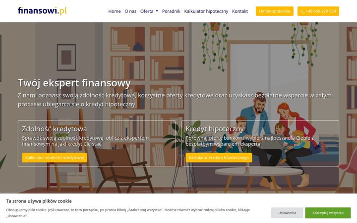 Screenshot of finansowi.pl