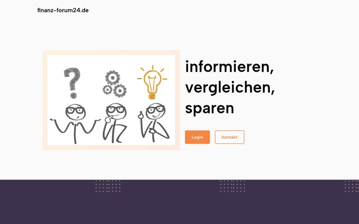 Posnetek zaslona finanz-forum24.de