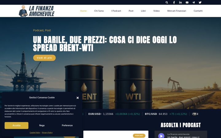 Screenshot of finanza-amichevole.it