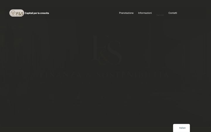 Screenshot of finanzaesostenibilita.com