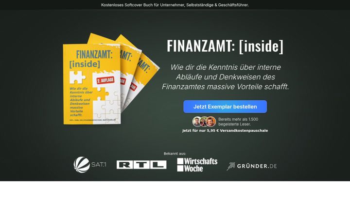 Screenshot of finanzamt-inside.de