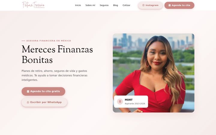 Screenshot of finanzasbonitas.com