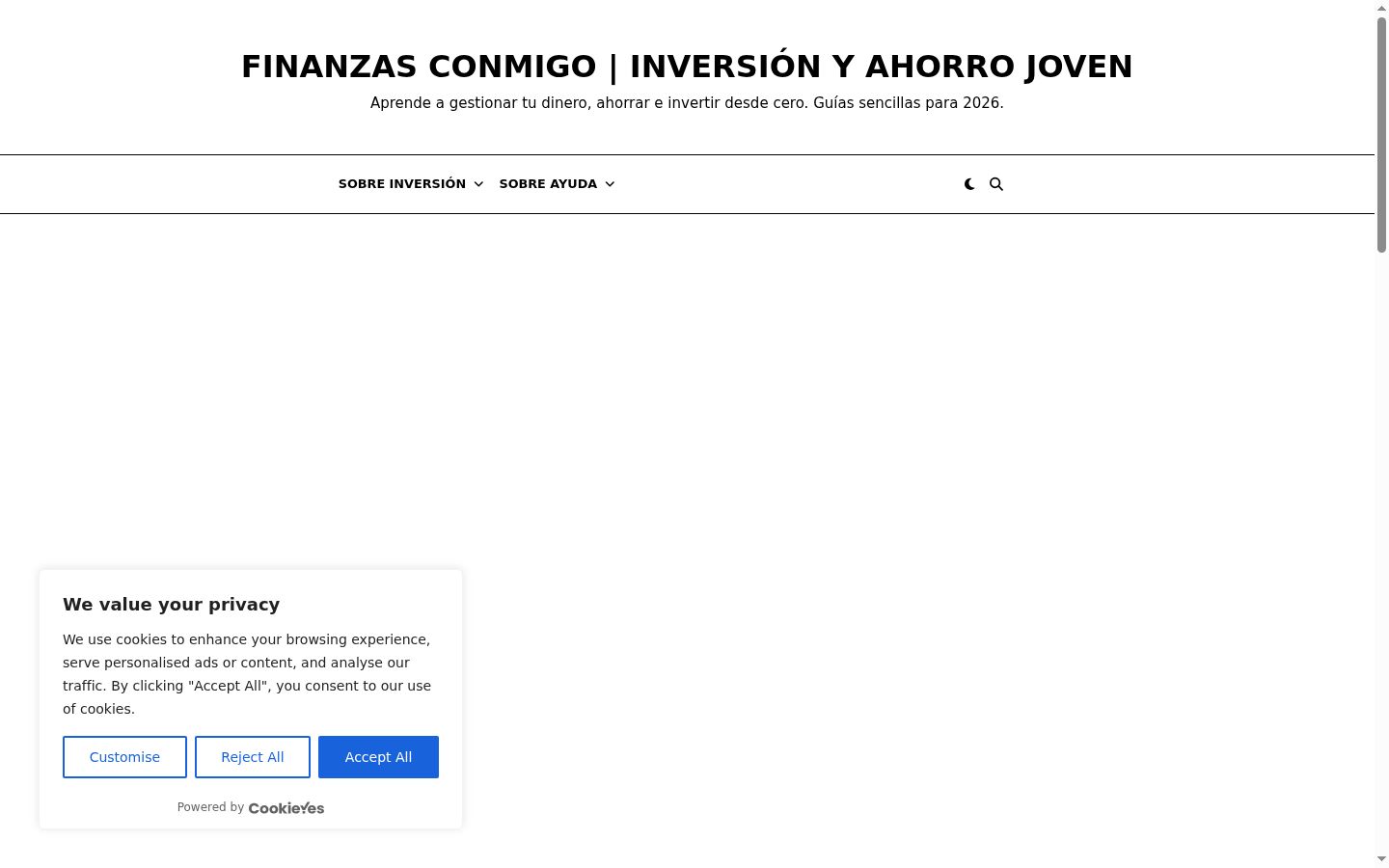 Screenshot van de toestemmingsbanner zoals getoond vóór enige interactie